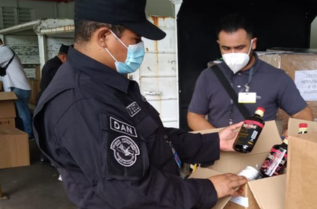 During the operation around 710,000 packages were checked by participating countries